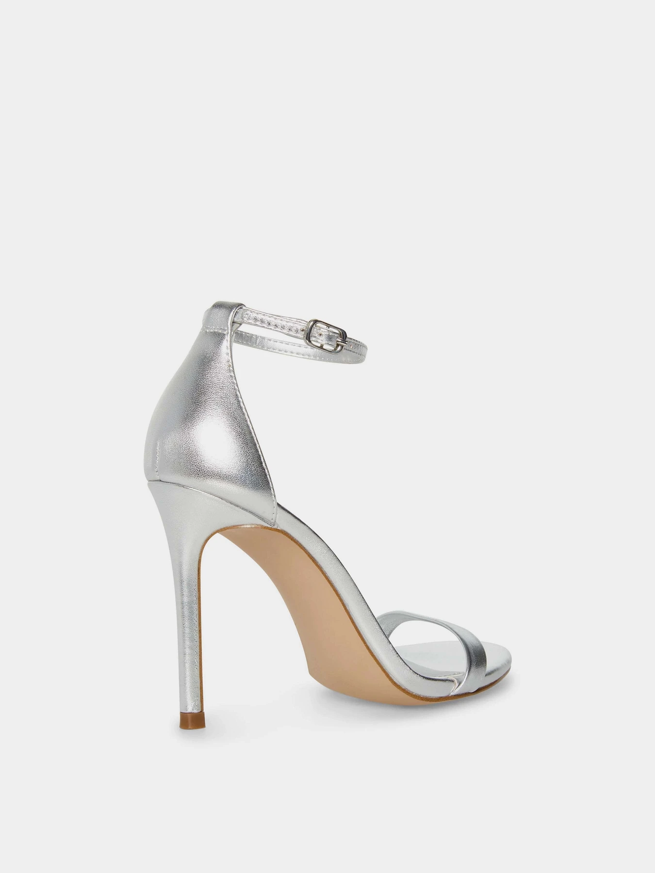 Босоножки Steve Madden модель SM11002956 SILVER LEATHER Босоножки Steve Madden модель SM11002956 SILVER LEATHER Фото