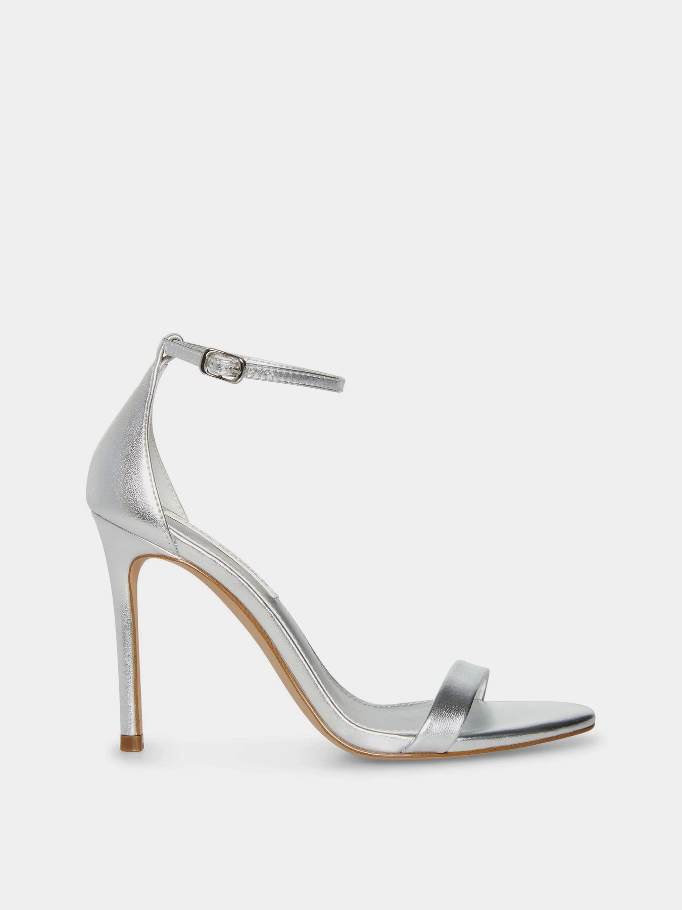 Босоножки Steve Madden модель SM11002956 SILVER LEATHER Босоножки Steve Madden модель SM11002956 SILVER LEATHER Фото