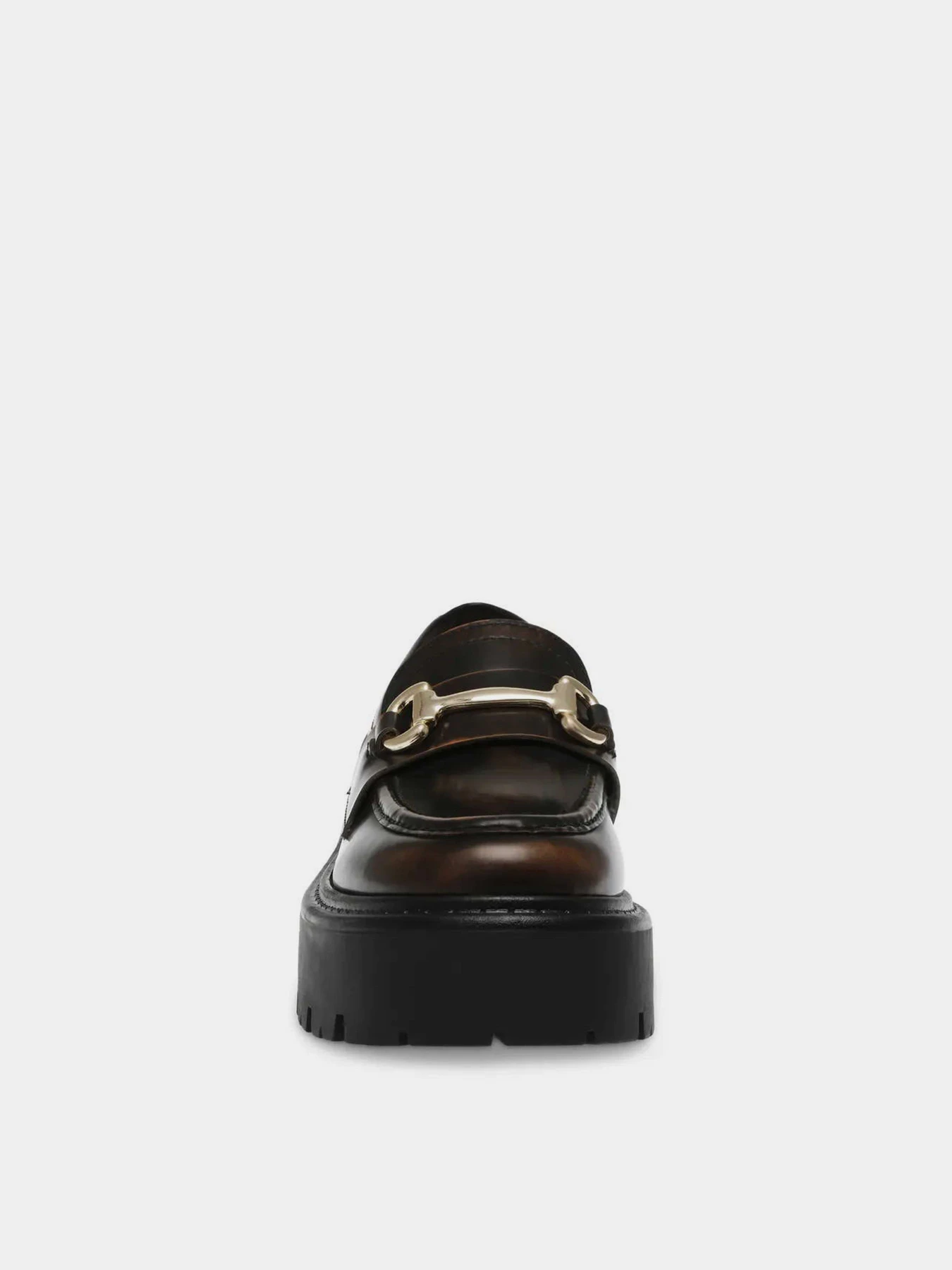 Туфли и лоферы Steve Madden OCCUPY модель SM11003276 BROWN ACTION LEATHER Туфли и лоферы Steve Madden OCCUPY модель SM11003276 BROWN ACTION LEATHER Фото