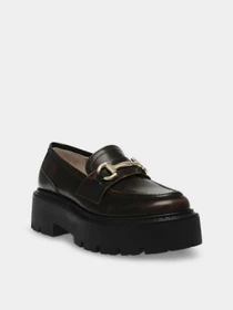 Туфли и лоферы Steve Madden OCCUPY модель SM11003276 BROWN ACTION LEATHER Фото