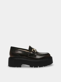 Туфли и лоферы Steve Madden OCCUPY модель SM11003276 BROWN ACTION LEATHER Фото
