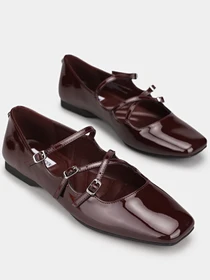 Туфли и лоферы Steve Madden ROREE модель SM11005098 DK CHERRY PATENT Фото