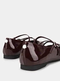 Туфли и лоферы Steve Madden ROREE модель SM11005098 DK CHERRY PATENT Фото