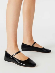 Туфли и лоферы Steve Madden VINETTA модель SM11003146 BLACK LEATHER Фото