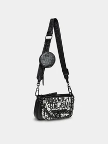 Сумки Steve Madden Bmollie модель SM13001278 BLACK/WHITE Фото