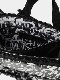 Сумки Steve Madden Bmollie модель SM13001278 BLACK/WHITE Фото