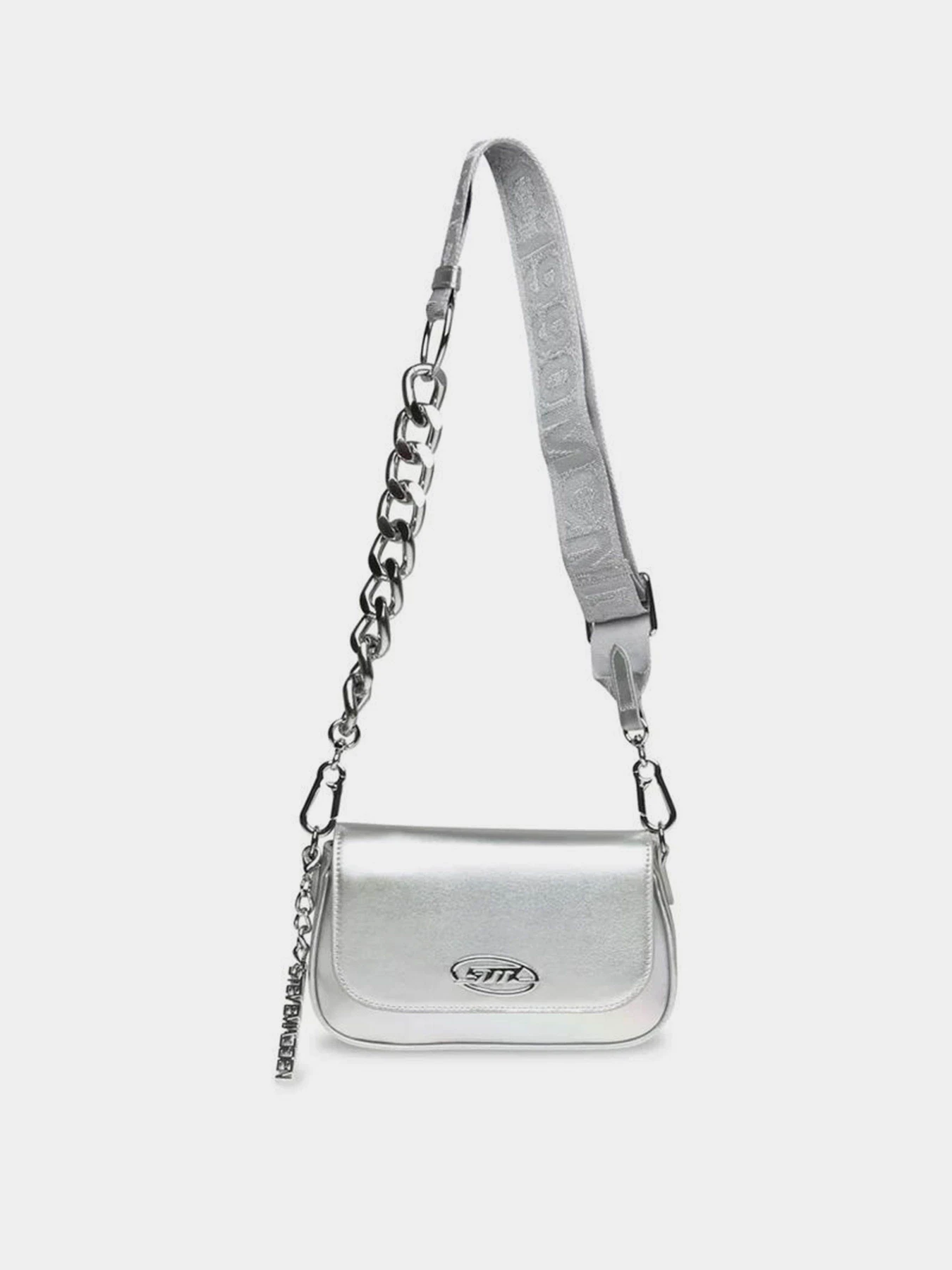 Сумки Steve Madden Bglitch модель SM13001293 SILVER Сумки Steve Madden Bglitch модель SM13001293 SILVER Фото