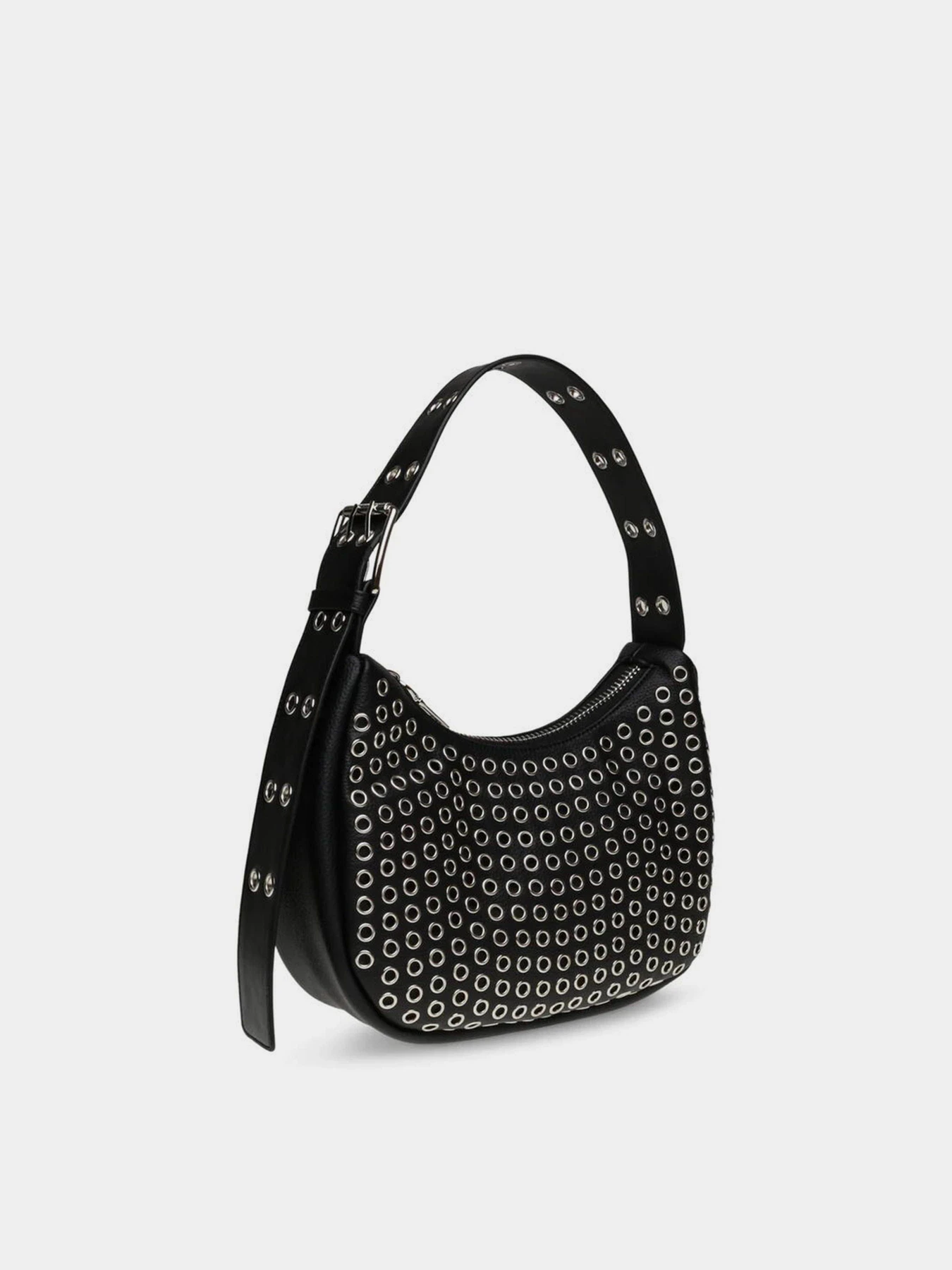 Сумки Steve Madden Bsavor-G модель SM13001297 BLK/SIL Сумки Steve Madden Bsavor-G модель SM13001297 BLK/SIL Фото