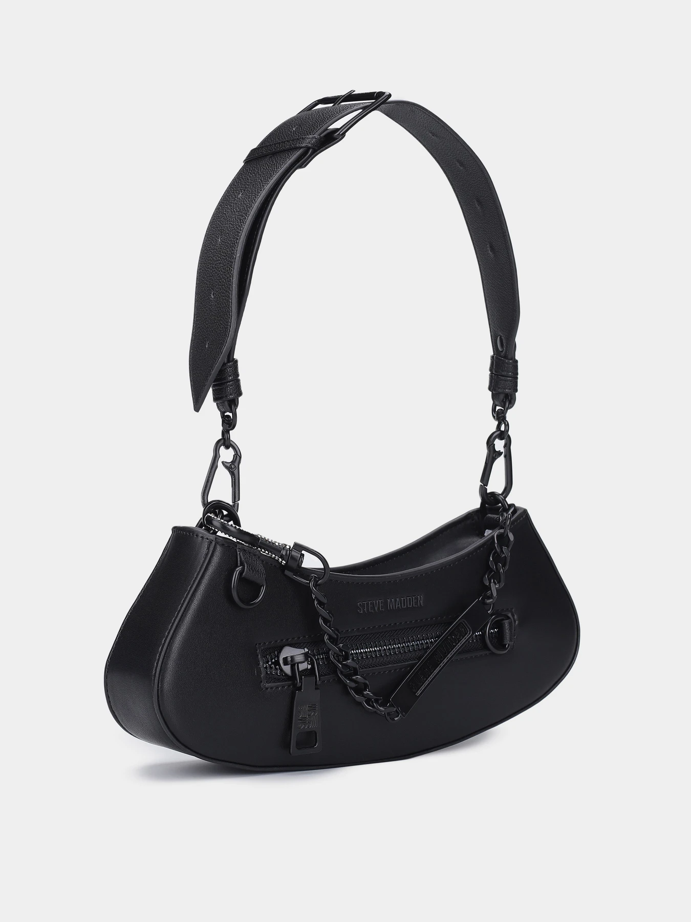 Сумки Steve Madden Duna модель SM13001247 BLACK/BLACK Сумки Steve Madden Duna модель SM13001247 BLACK/BLACK Фото