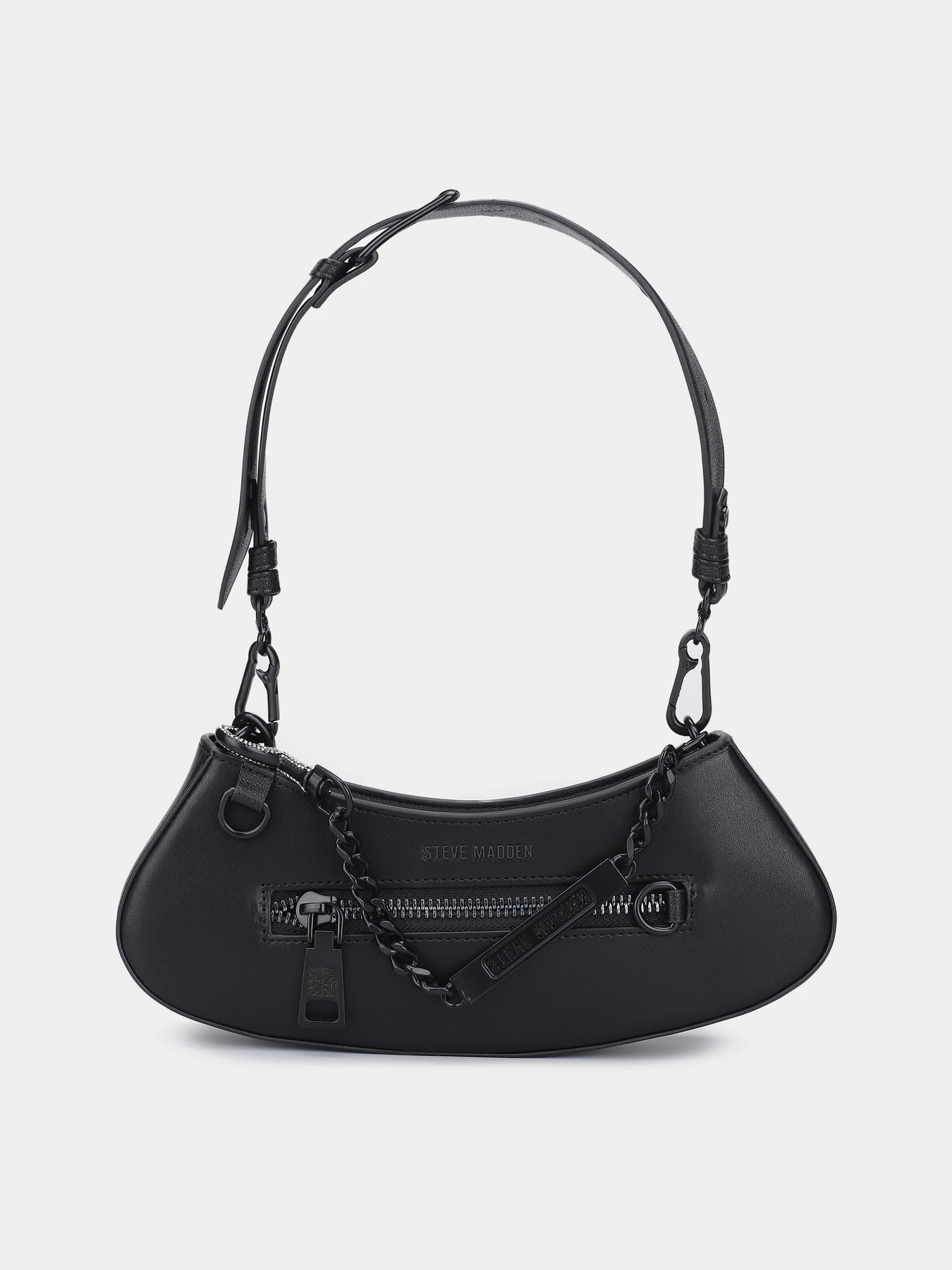 Сумки Steve Madden Duna модель SM13001247 BLACK/BLACK Сумки Steve Madden Duna модель SM13001247 BLACK/BLACK Фото