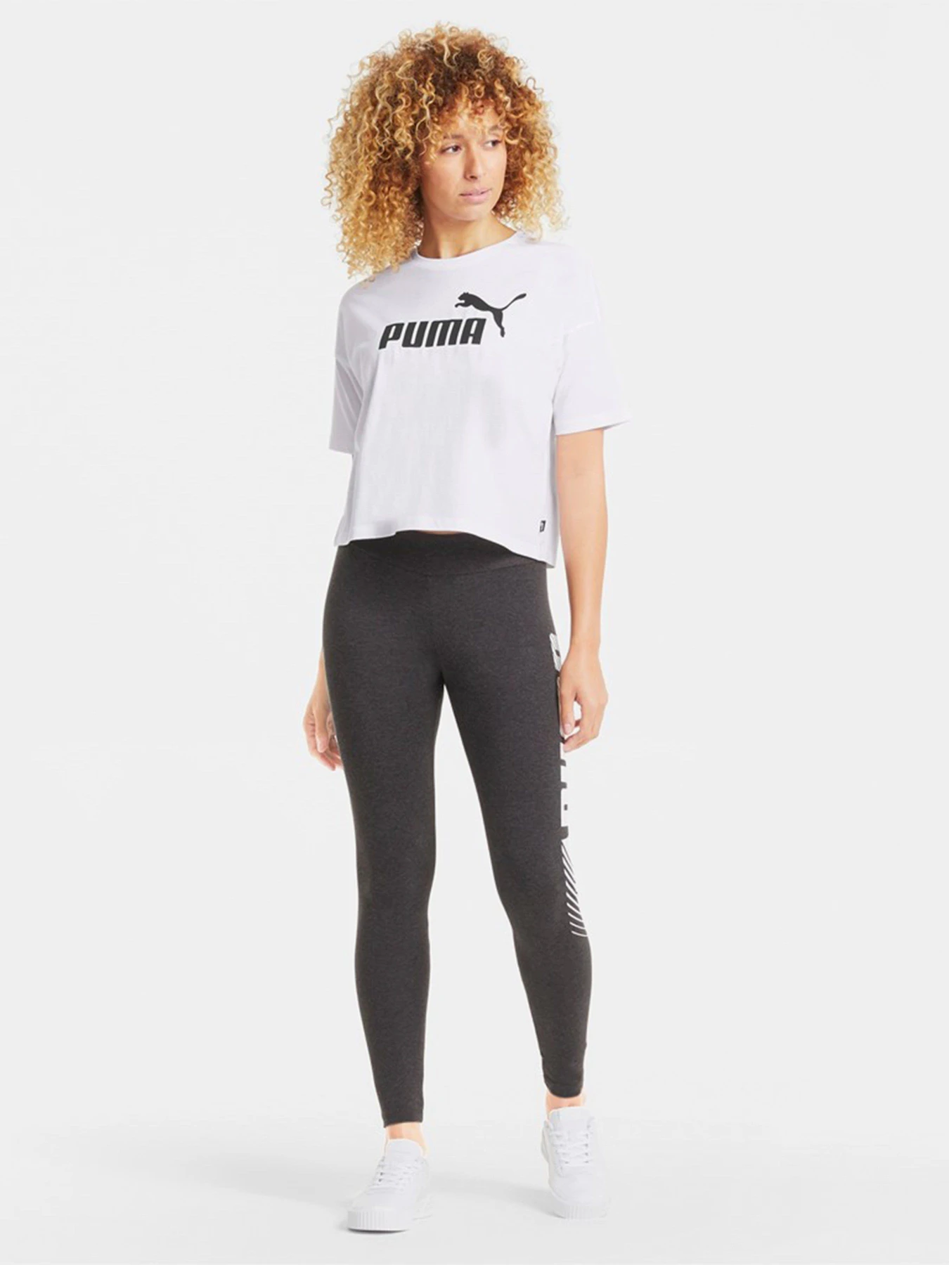 Футболки і поло PUMA Essentials Logo Cropped модель 58686602 Фото