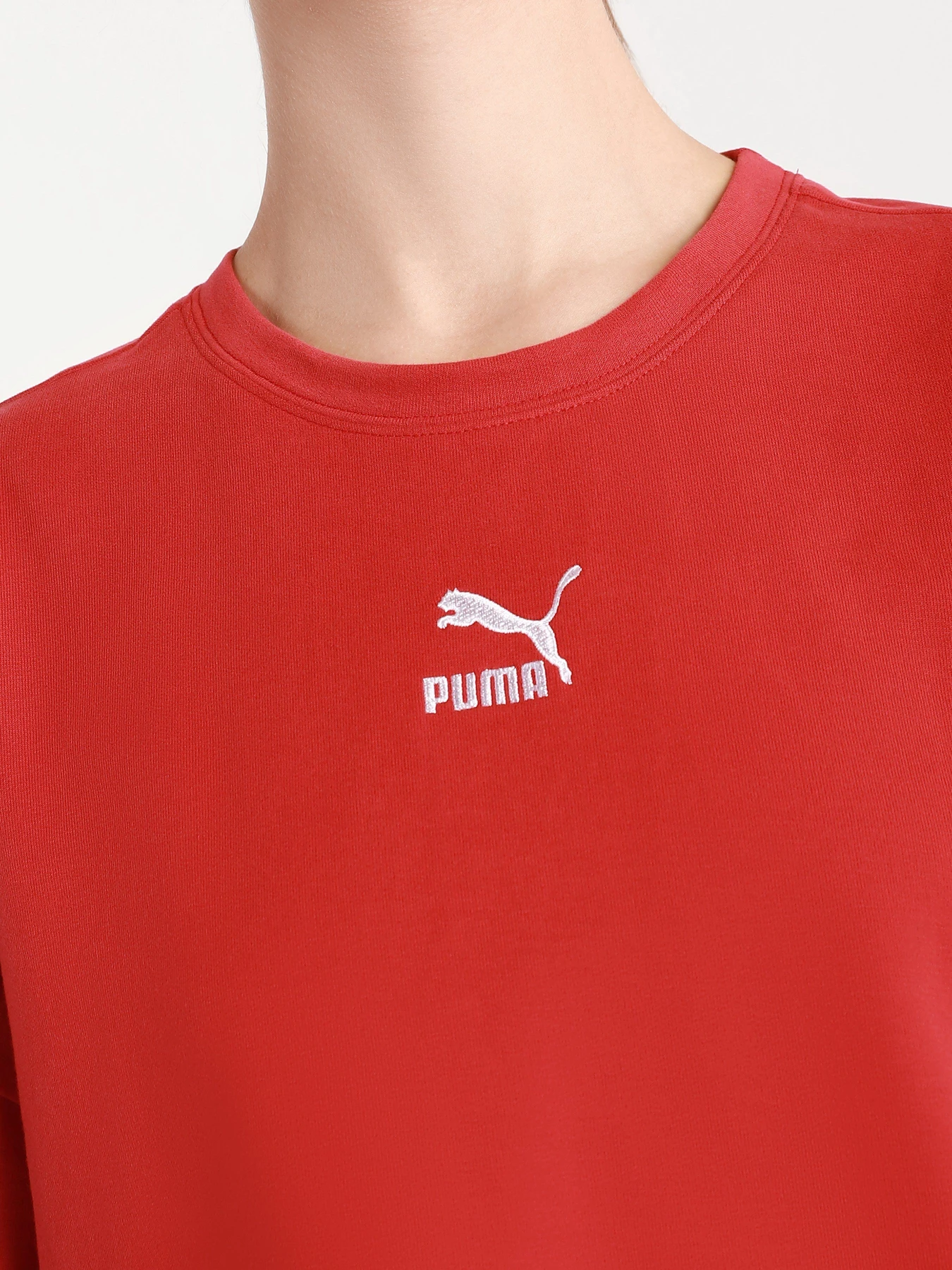 Футболки и поло PUMA Classics Raw Edge Crew модель 53253922 Футболки и поло PUMA Classics Raw Edge Crew модель 53253922 Фото