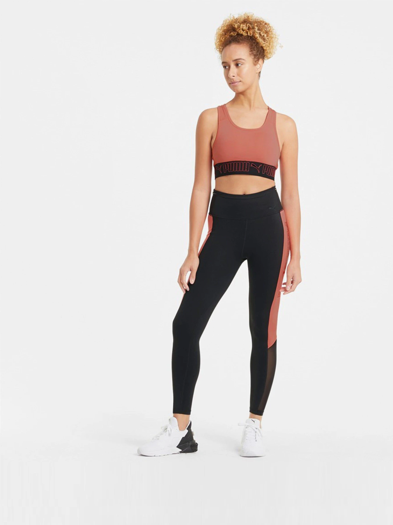 Брюки PUMA Train Logo Block High Waist 7/8 Tight модель 52029082 Брюки PUMA Train Logo Block High Waist 7/8 Tight модель 52029082 Фото