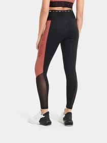 Брюки PUMA Train Logo Block High Waist 7/8 Tight модель 52029082 Фото