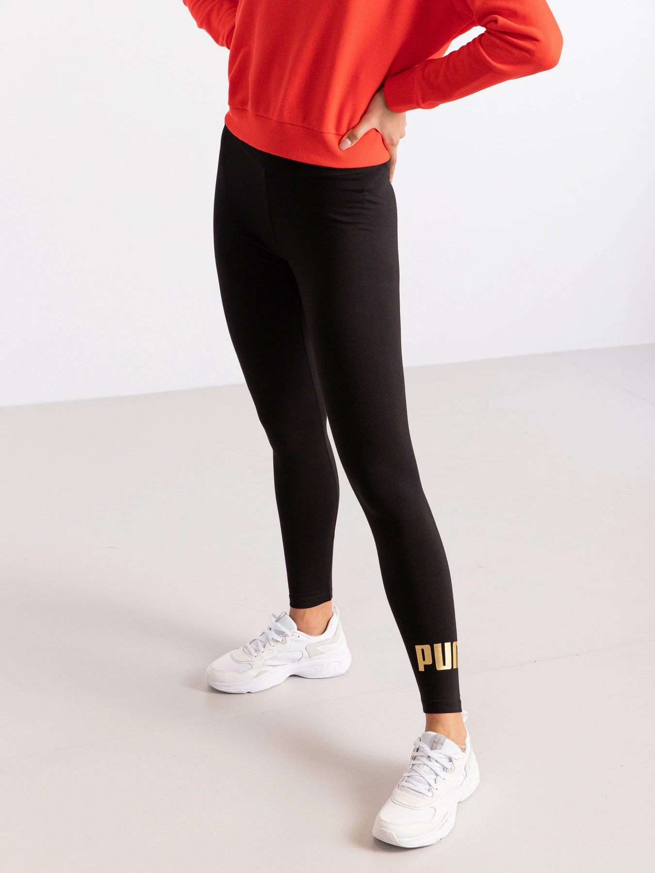 Штани PUMA ESS+ Metallic Leggings модель 58689601 Штани PUMA ESS+ Metallic Leggings модель 58689601 Фото