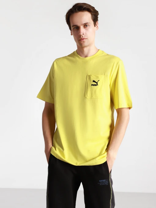 Футболки і поло PUMA Classics Pocket Tee модель 53253538 Фото