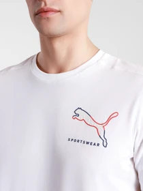 Футболки и поло PUMA ATHLETICS Tee модель 58575702 Фото