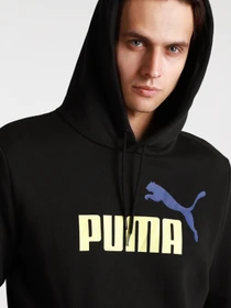 Худі та світшоти PUMA ESS+ 2 Col Big Logo модель 58676501 Фото