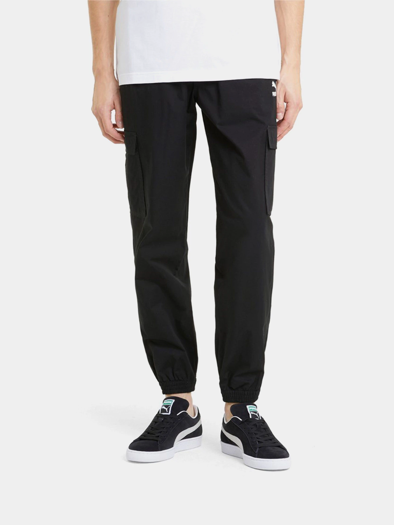 Брюки PUMA Classics Cotton Twill модель 59980501 Фото