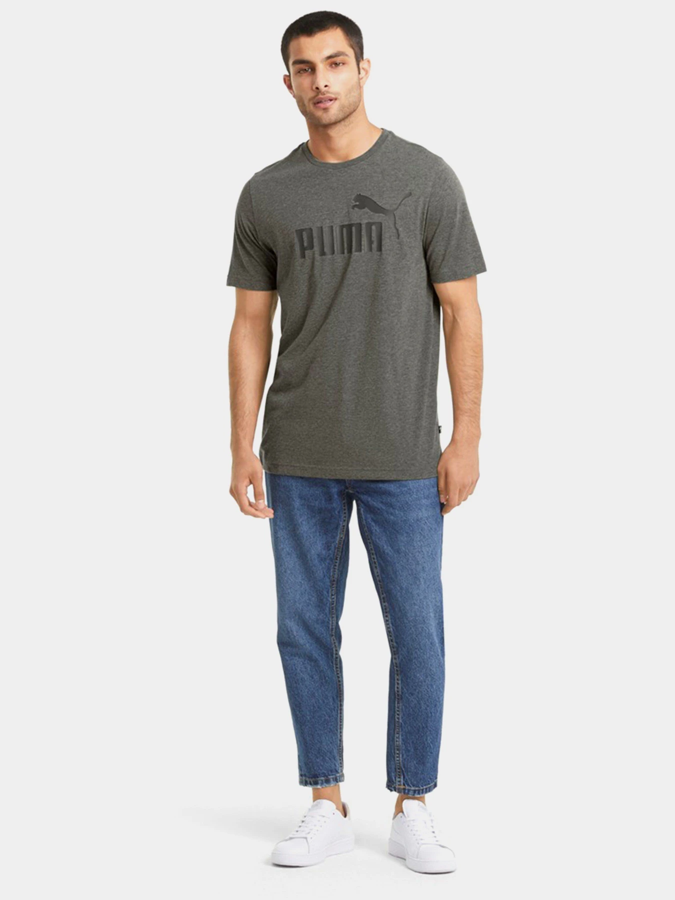 Футболки і поло PUMA ESSENTIALS HEATHER модель 58673670 Футболки і поло PUMA ESSENTIALS HEATHER модель 58673670 Фото