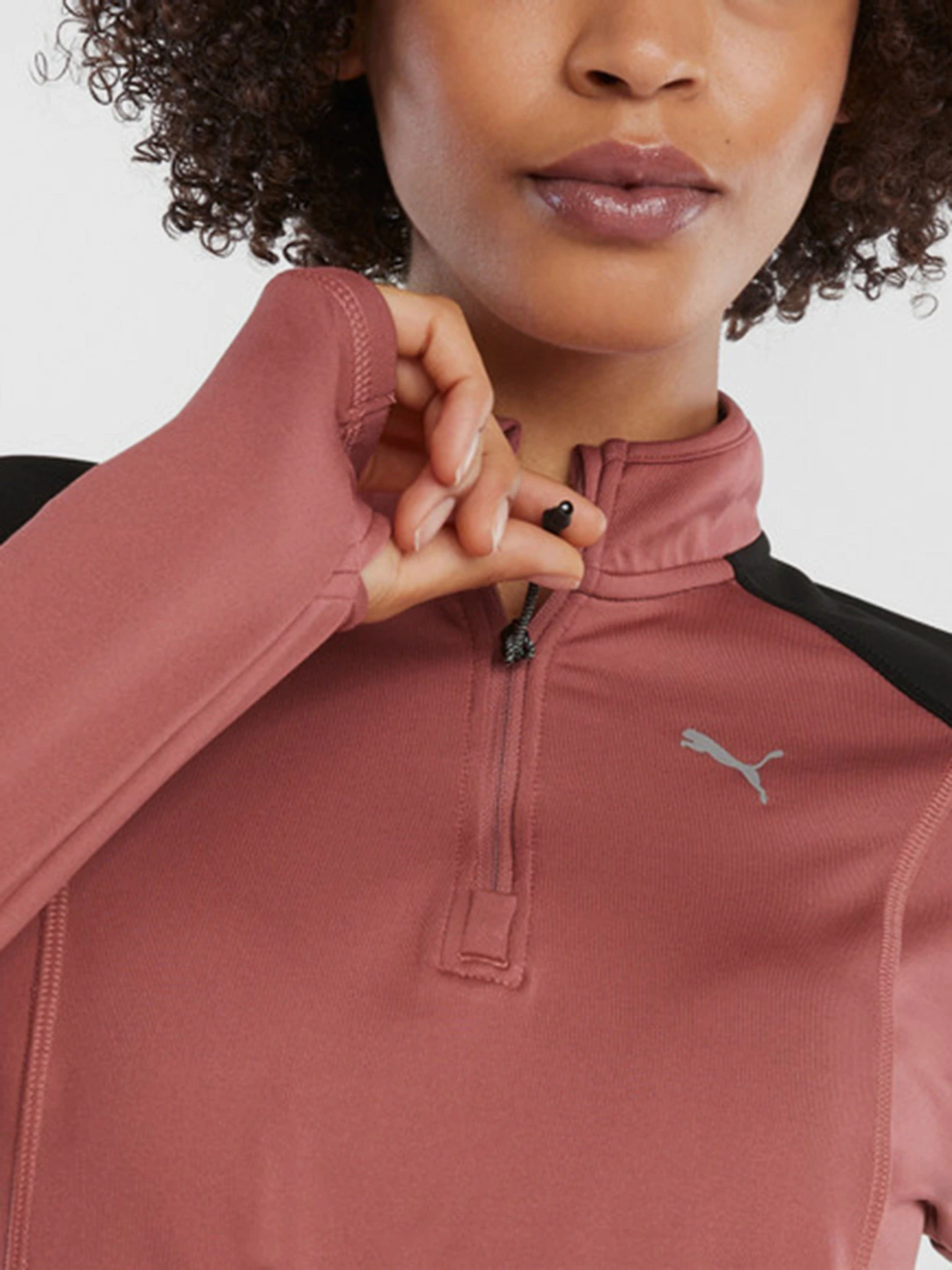 Худі та світшоти PUMA RUN WINTERIZED 1 2 ZIP модель 52084625 Фото