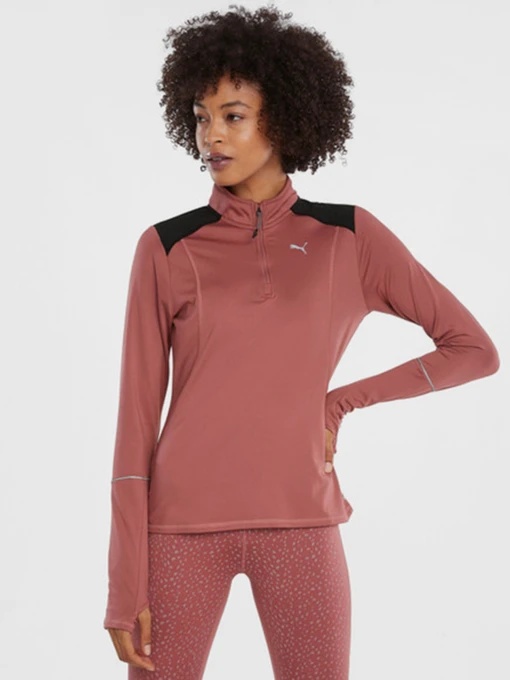 Худі та світшоти PUMA RUN WINTERIZED 1 2 ZIP модель 52084625 Фото