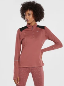 Худі та світшоти PUMA RUN WINTERIZED 1 2 ZIP модель 52084625 Фото