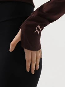 Худі та світшоти PUMA EXHALE Rib Trim Hoodie модель 52097621 Фото