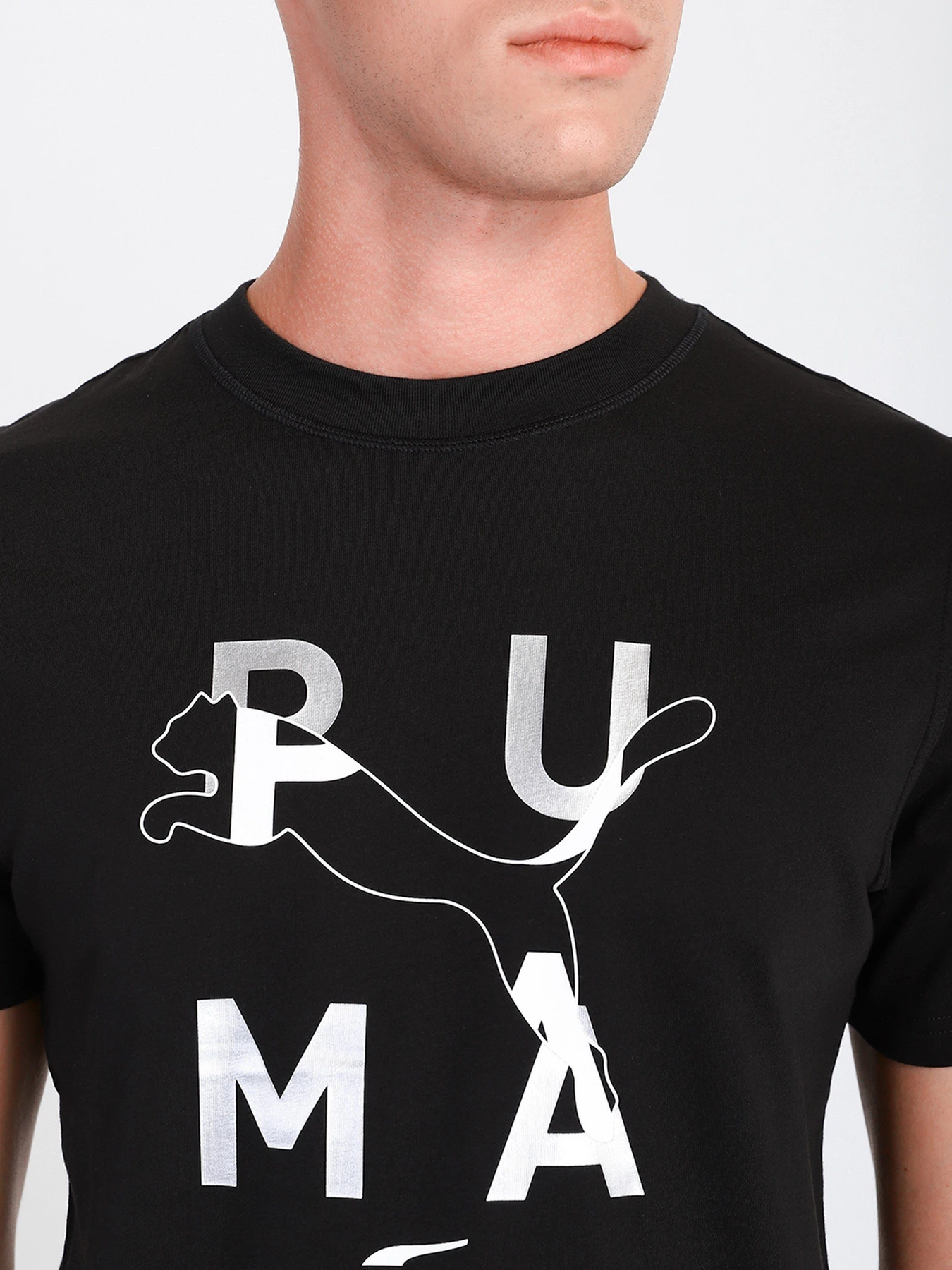 Футболки и поло PUMA JTS Logo Tee модель 53158201 Футболки и поло PUMA JTS Logo Tee модель 53158201 Фото