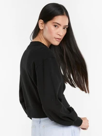 Худи и свитшоты PUMA Classics Puff Sleeve Crew модель 53161601 Фото
