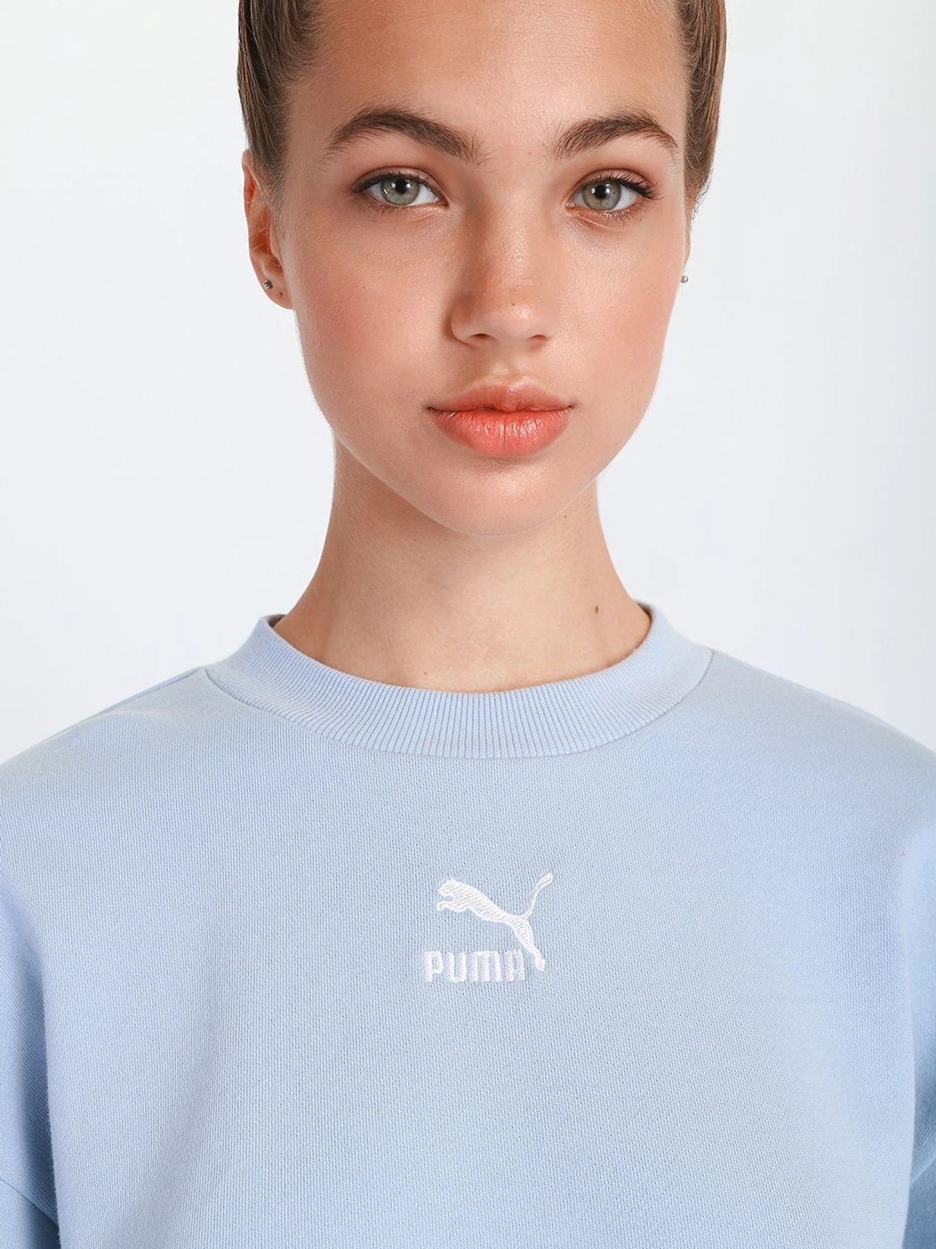 Худі та світшоти PUMA Classics Puff Sleeve модель 53161661 Худі та світшоти PUMA Classics Puff Sleeve модель 53161661 Фото