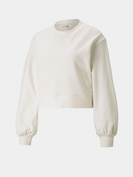 Худи и свитшоты PUMA Classics Puff Sleeve Crew модель 53161699 Фото