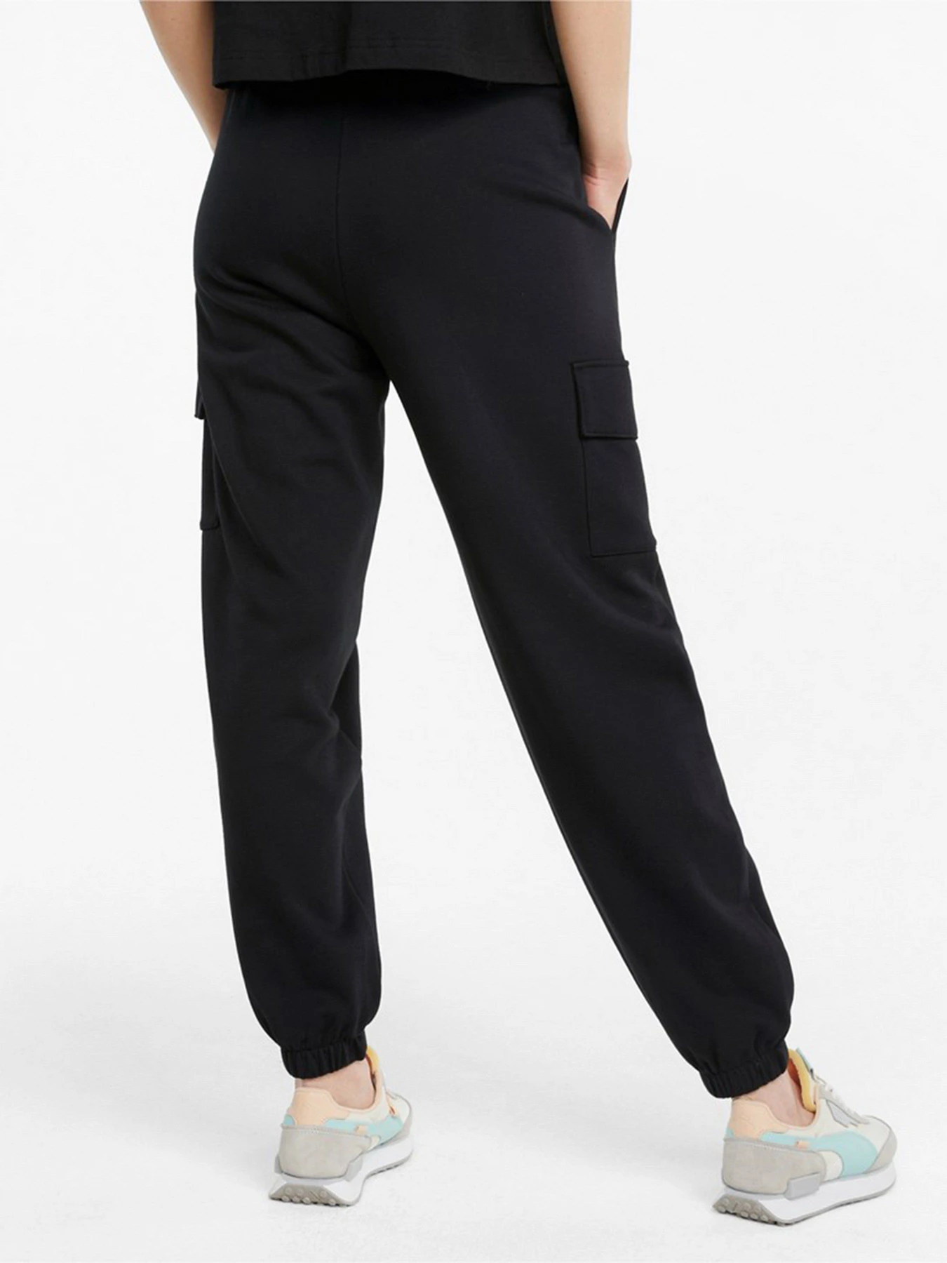 Брюки PUMA cl Sx Cargo Sweatpants модель 53169801 Фото