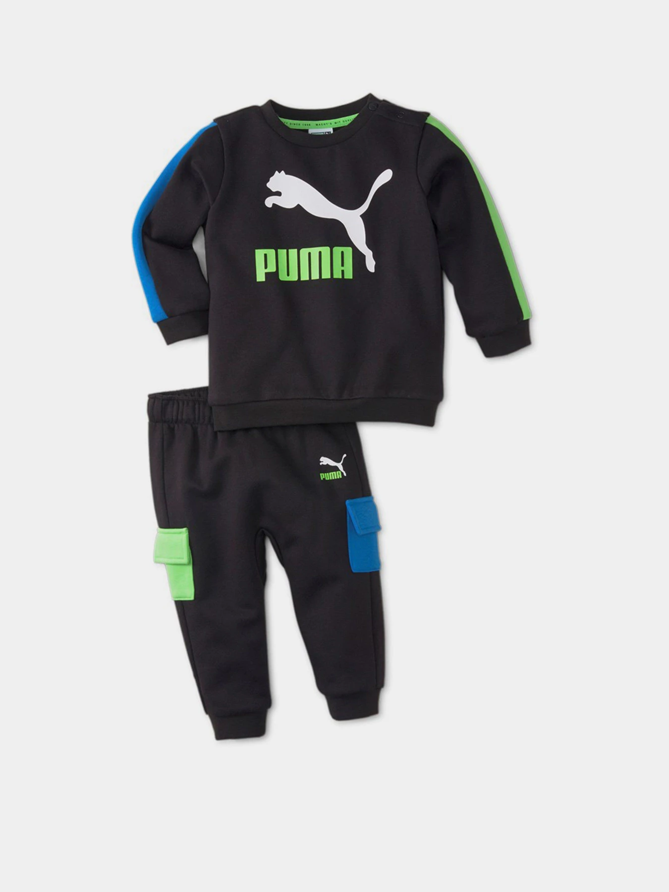 Костюмы PUMA Minicats CLSX Crew Jogger модель 53181601 Костюмы PUMA Minicats CLSX Crew Jogger модель 53181601 Фото