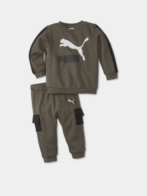 Костюмы PUMA Minicats CLSX Crew Jogger модель 53181644 Фото