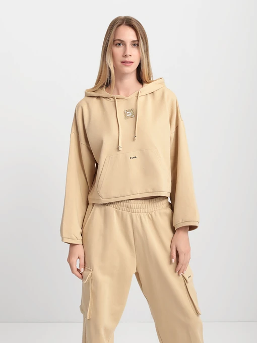 Худі та світшоти PUMA RE.GEN Cropped Hoodie модель 53194120 Фото