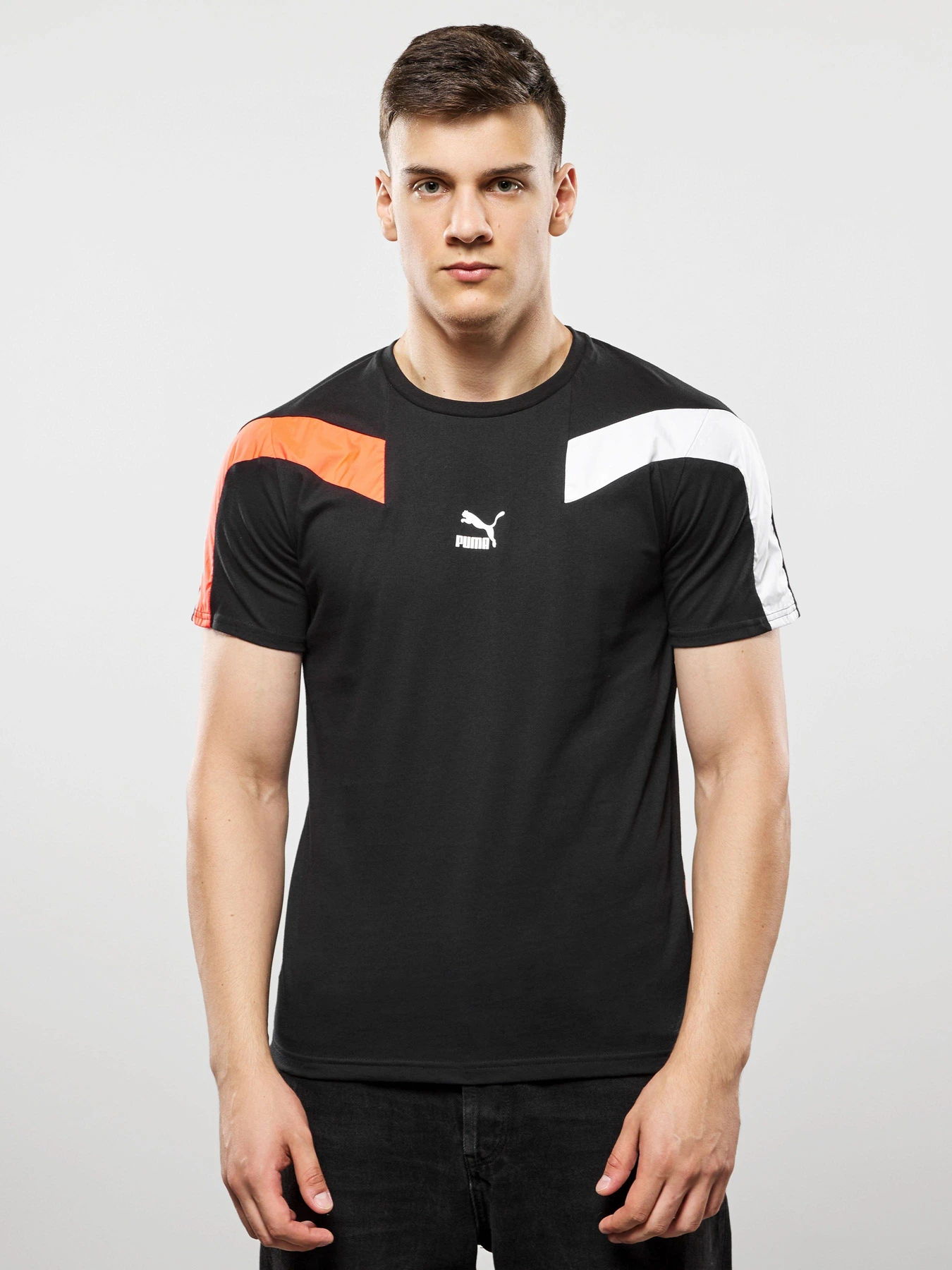 Футболки і поло PUMA T7 2020 SPORT SLIM TEE модель 59880001 Фото