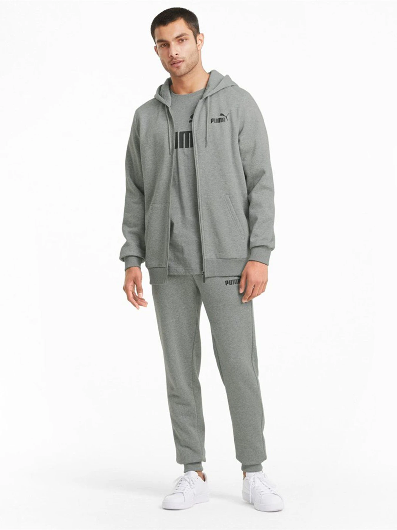 Худи и свитшоты PUMA ESS Small Logo FZ Hoodie FL модель 58670203 Худи и свитшоты PUMA ESS Small Logo FZ Hoodie FL модель 58670203 Фото