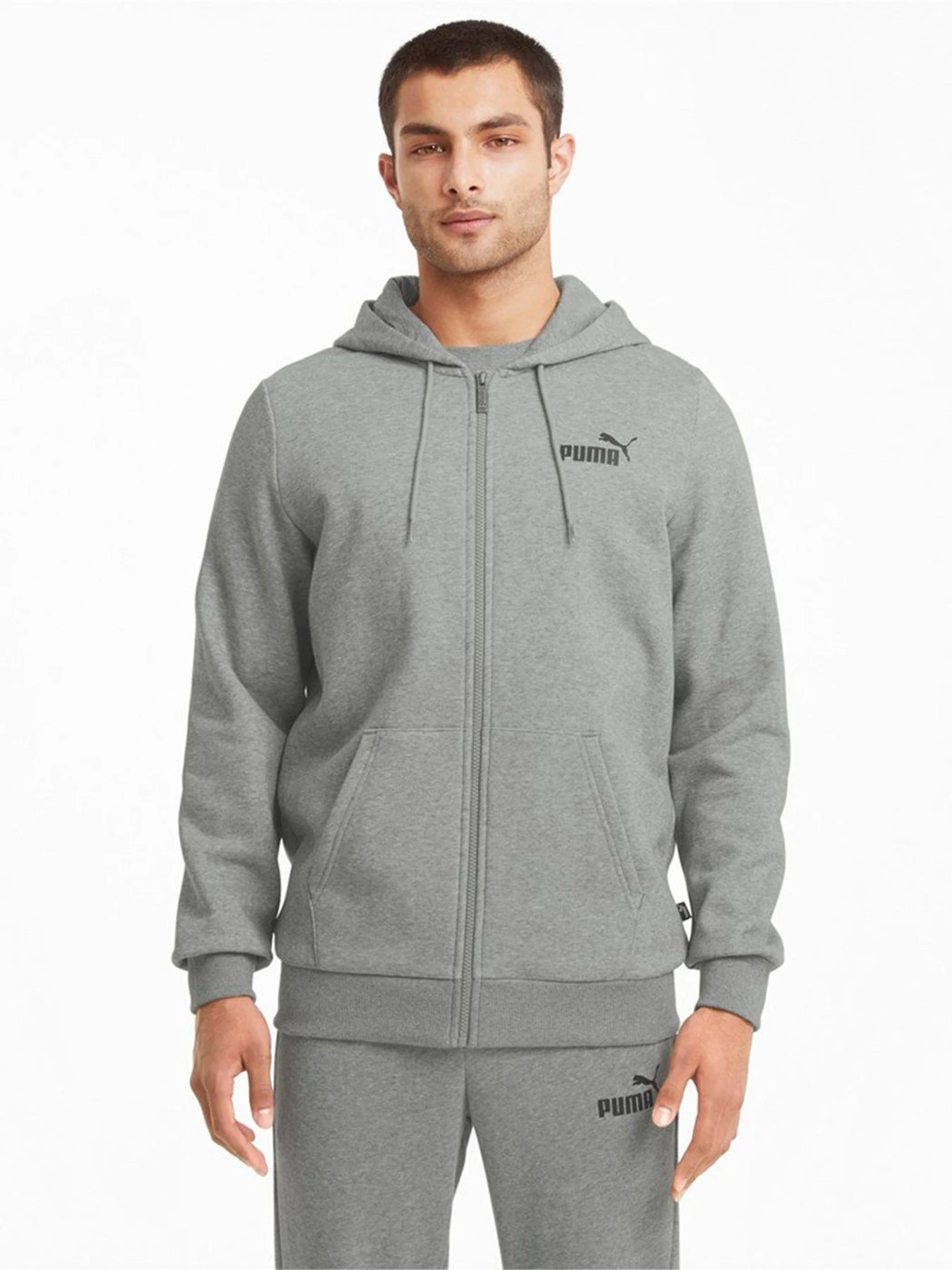 Худи и свитшоты PUMA ESS Small Logo FZ Hoodie FL модель 58670203 Худи и свитшоты PUMA ESS Small Logo FZ Hoodie FL модель 58670203 Фото