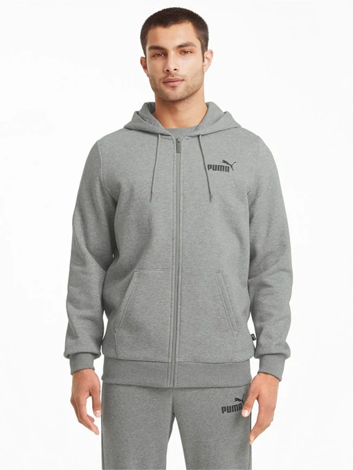 Худи и свитшоты PUMA ESS Small Logo FZ Hoodie FL модель 58670203 Фото