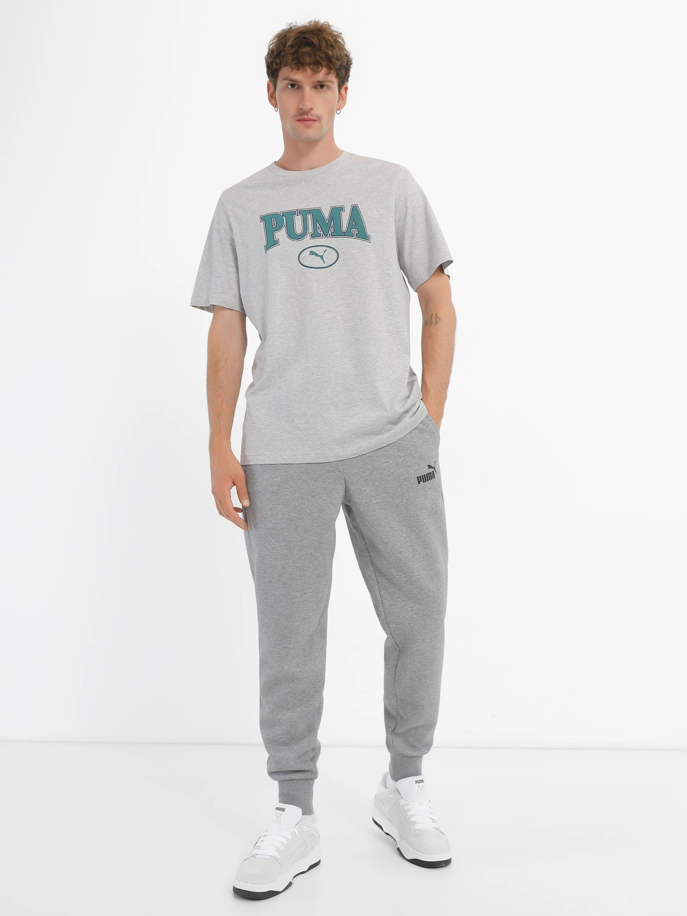Брюки PUMA ESS Logo Pants FL cl модель 58671403 Фото