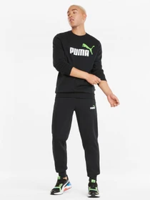 Брюки PUMA ESS + 2 Col Logo Pants FL cl модель 58676756 Фото