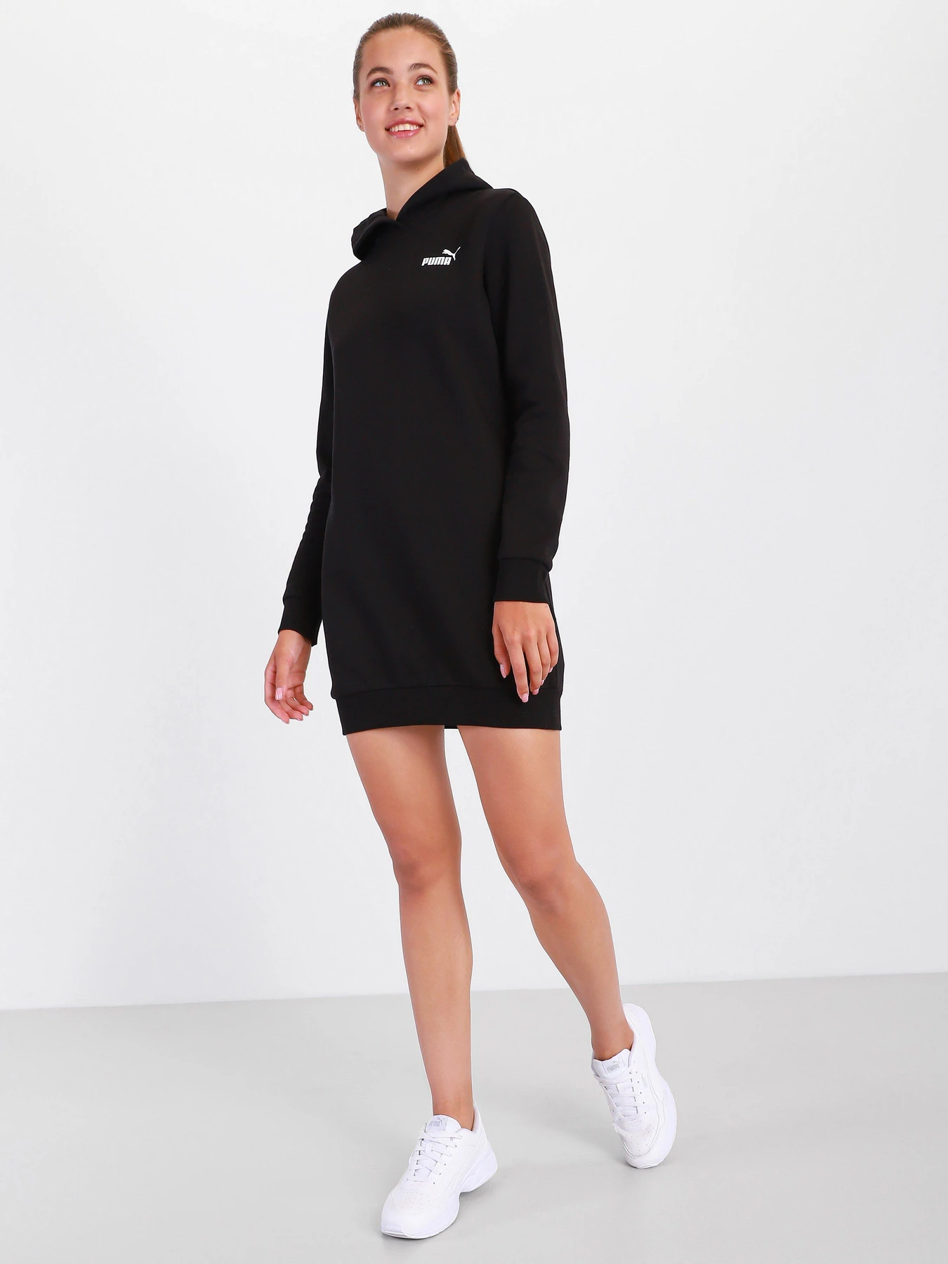 Платья PUMA ESS HOODED DRESS FL модель 58912901 Платья PUMA ESS HOODED DRESS FL модель 58912901 Фото