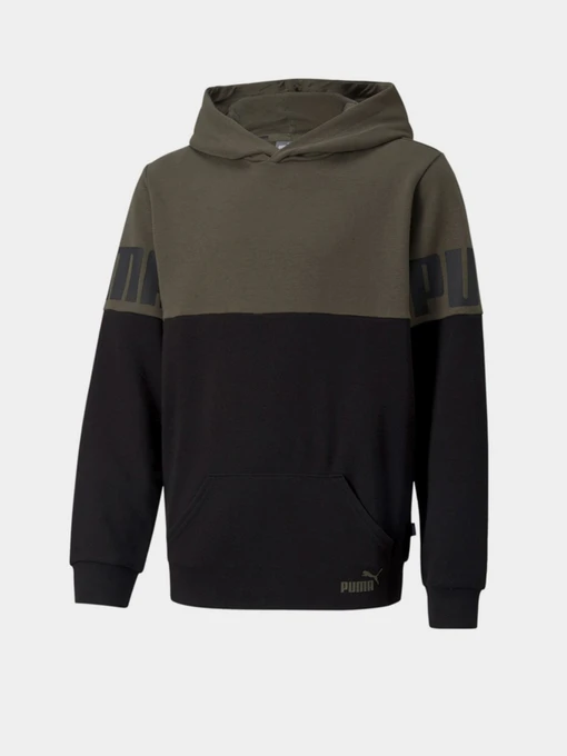 Худі та світшоти PUMA PUMA POWER Colorblock Hoodie B модель 58933744 Фото