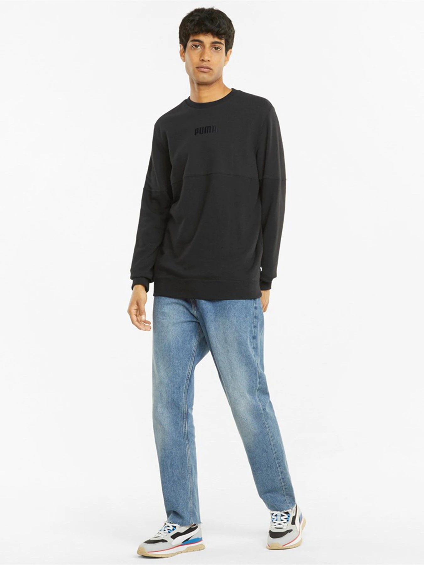 Худі та світшоти PUMA MODERN BASICS Crew TR модель 58934701 Худі та світшоти PUMA MODERN BASICS Crew TR модель 58934701 Фото