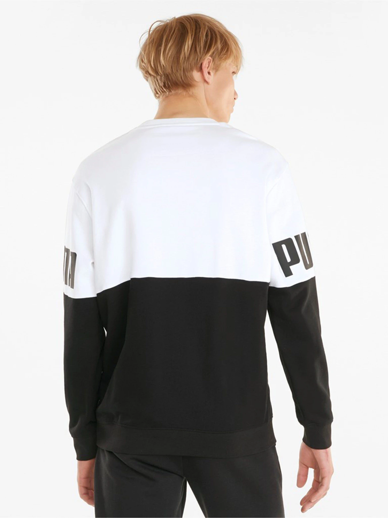 Худи и свитшоты PUMA Power Colourblock Crew Neck модель 58943002 Худи и свитшоты PUMA Power Colourblock Crew Neck модель 58943002 Фото