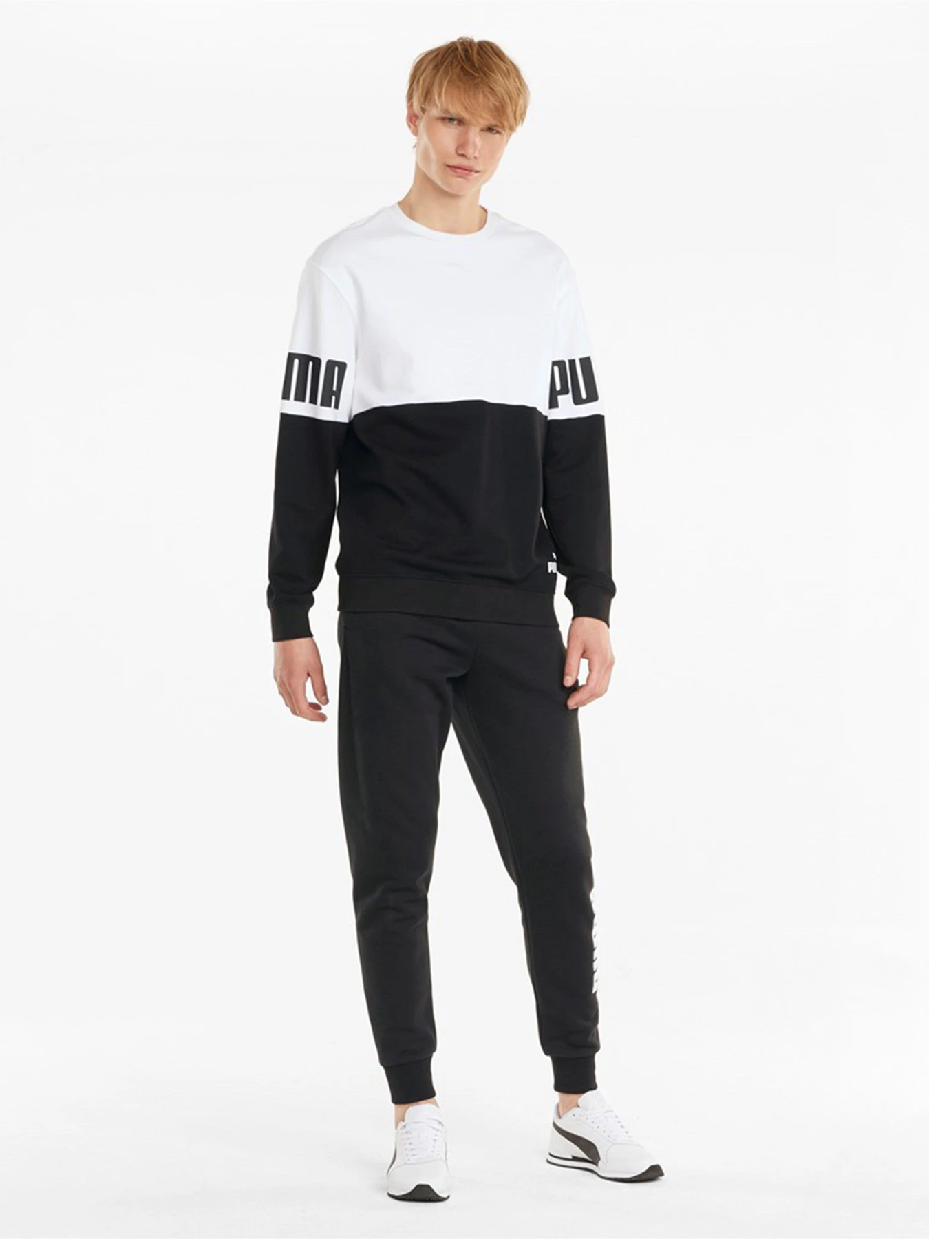 Худи и свитшоты PUMA Power Colourblock Crew Neck модель 58943002 Худи и свитшоты PUMA Power Colourblock Crew Neck модель 58943002 Фото