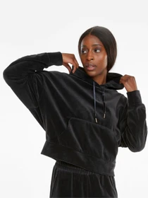 Худи и свитшоты PUMA HER Velour Hoodie модель 58952001 Фото