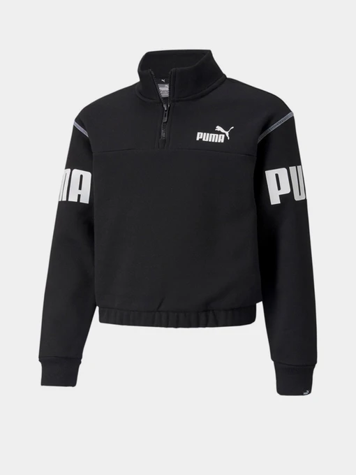 Худи и свитшоты PUMA PUMA POWER HalfZip Crew FL G модель 84564901 Фото