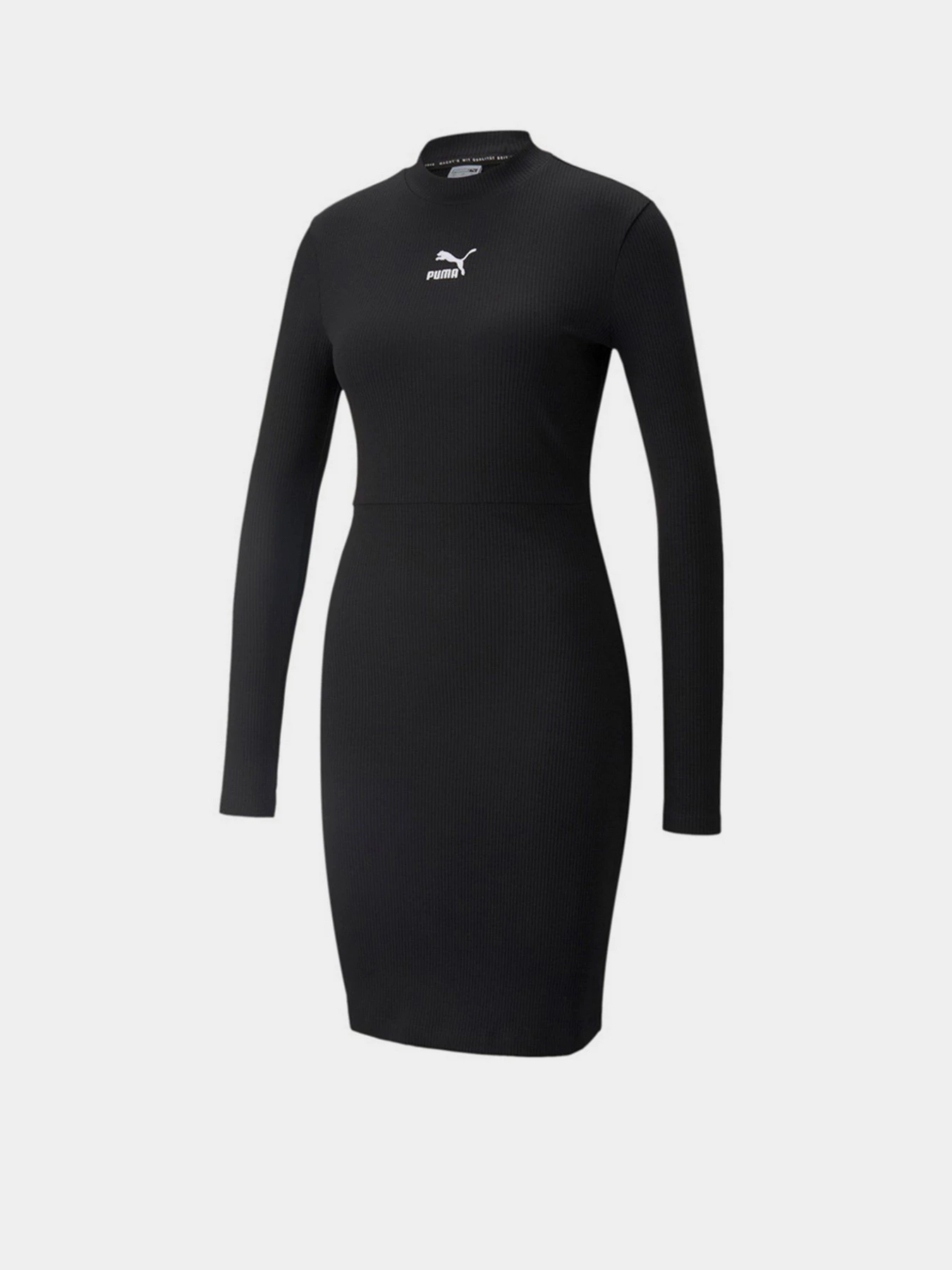 Платья PUMA Classics Ribbed LS Dress модель 53430401 Платья PUMA Classics Ribbed LS Dress модель 53430401 Фото